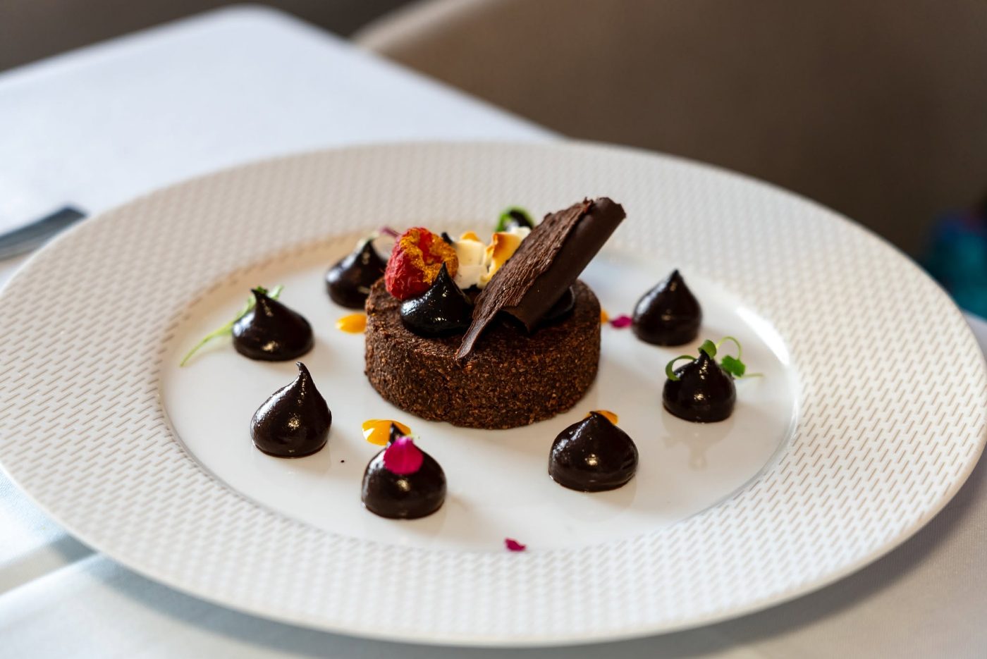 Chocolate torte, made without refined sugar Chocolate torte, made without refined sugar