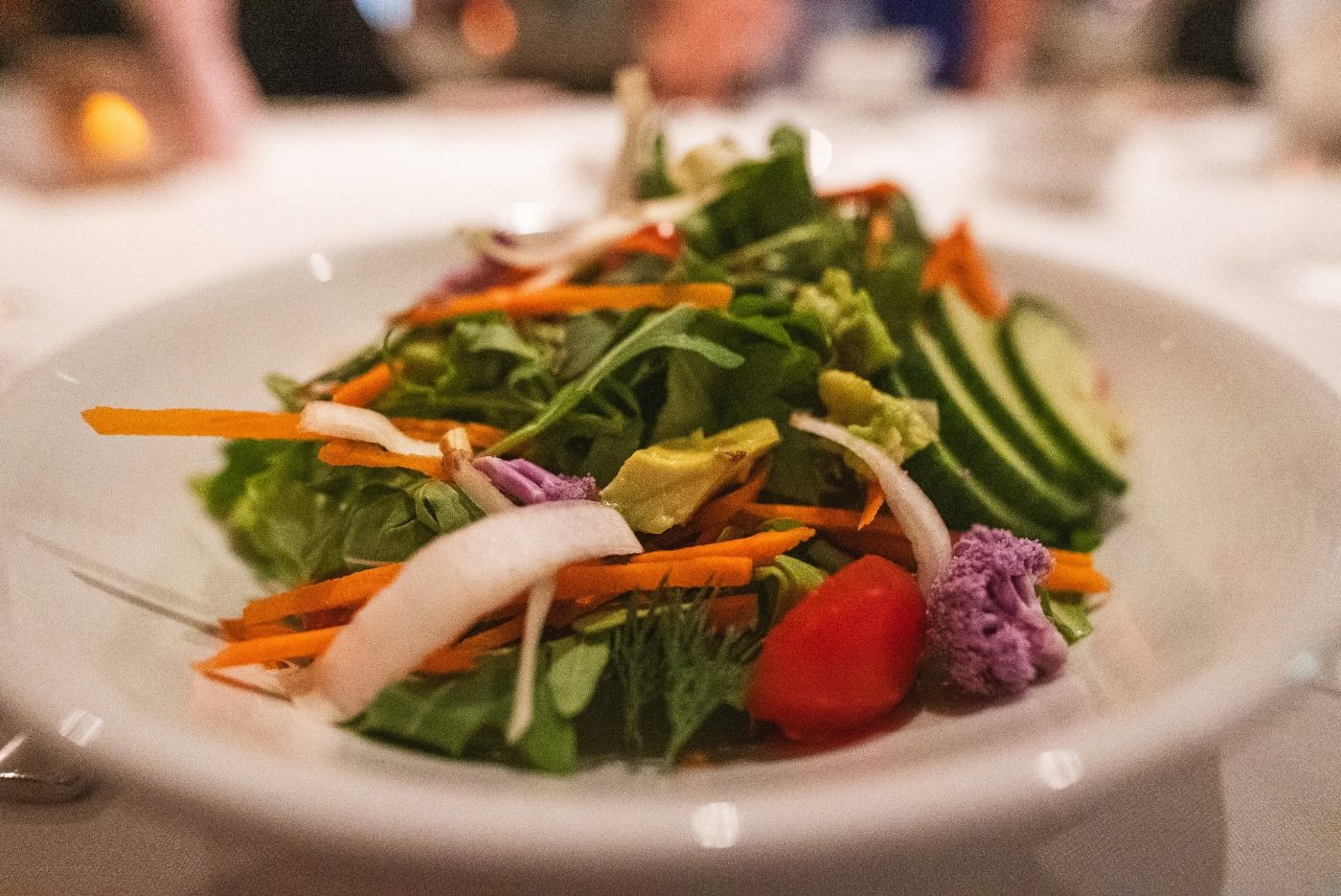 Raw garden plate from the raw menu Raw garden plate from the raw menu