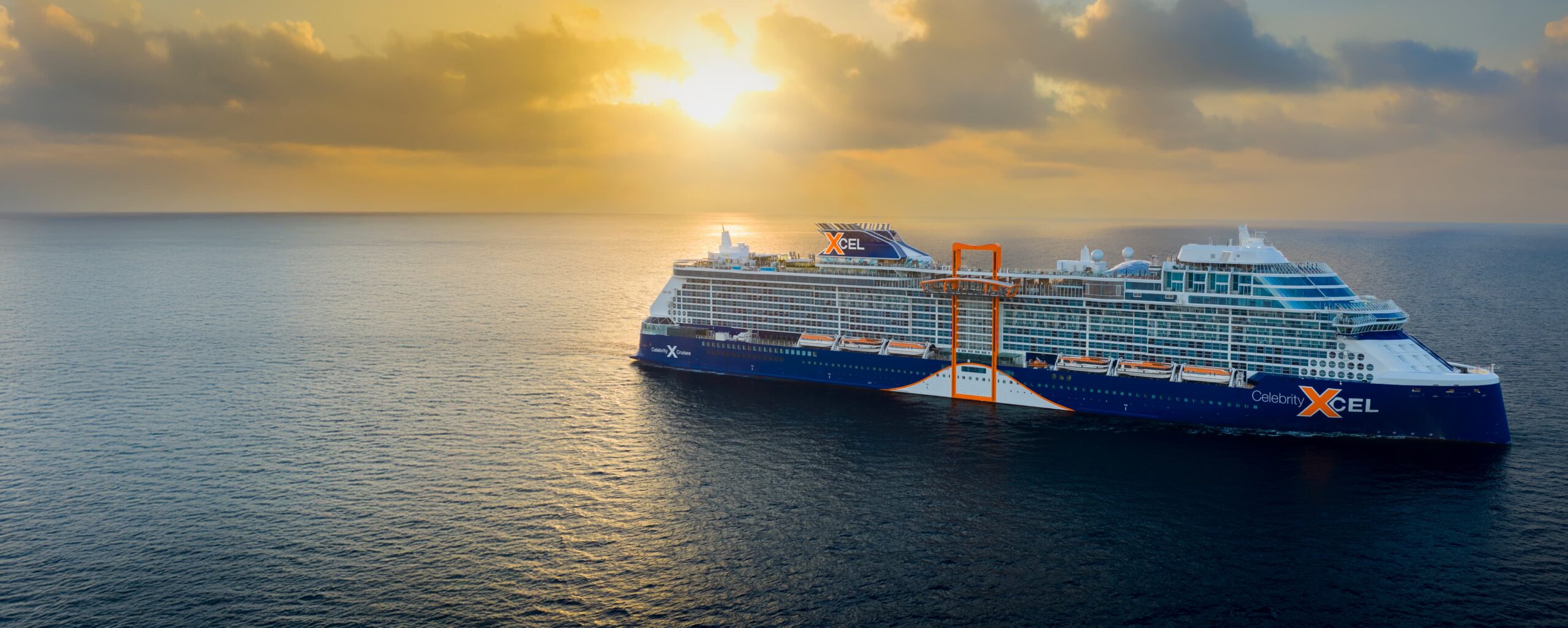 Celebrity Xcel under way at sea Celebrity Xcel under way at sea